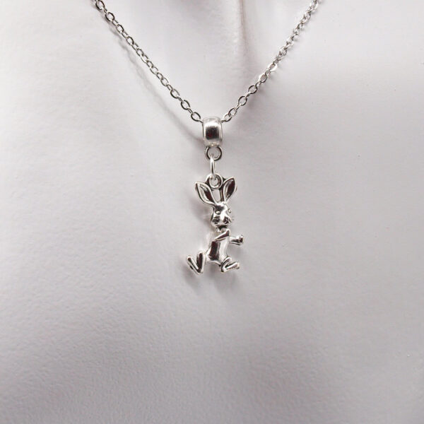 Collier acier inoxydable lapin AI-162