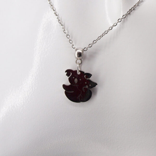 Collier acier inoxydable koala AI-163