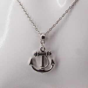 Collier acier inoxydable ancre AI-164