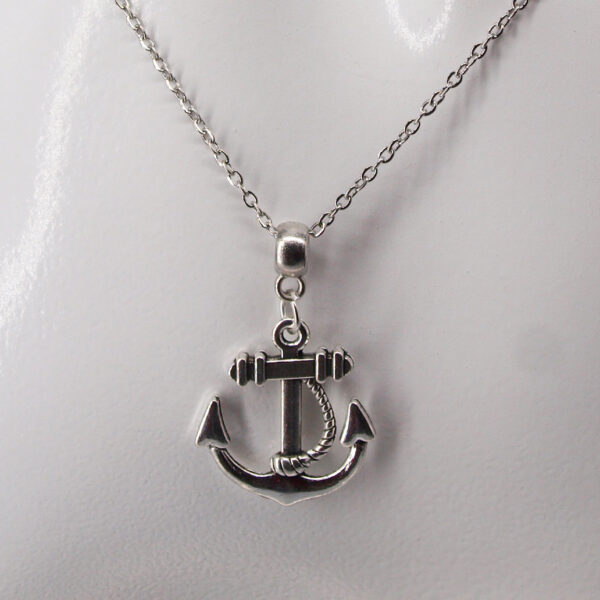 Collier acier inoxydable ancre AI-164