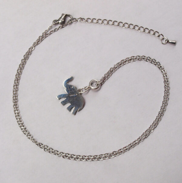 Collier acier inoxydable éléphant AI-165