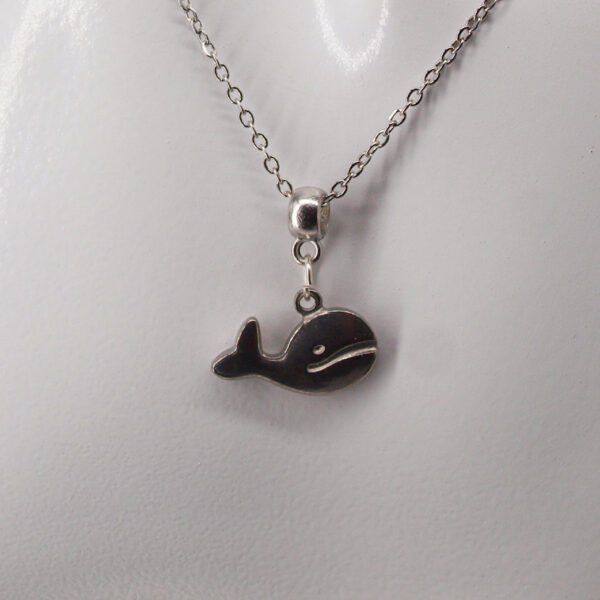 Collier acier inoxydable baleine AI-166