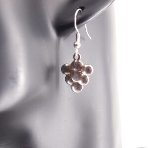 Boucles d'oreilles acier inoxydable raisin AI-209