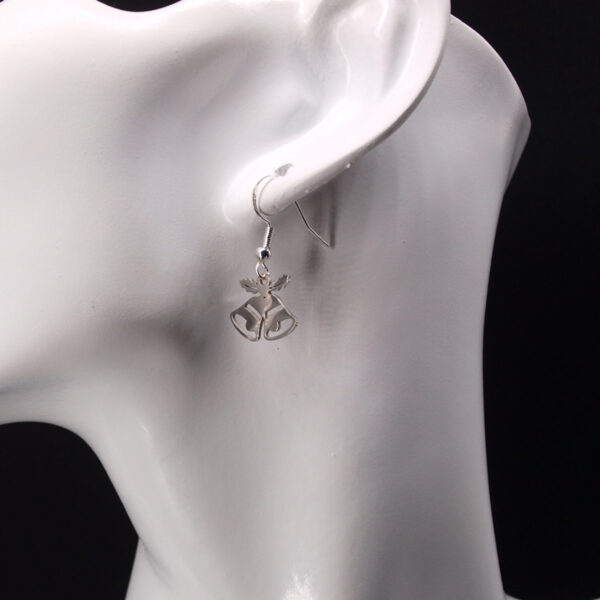Boucles d'oreilles acier inoxydable cloches AI-215
