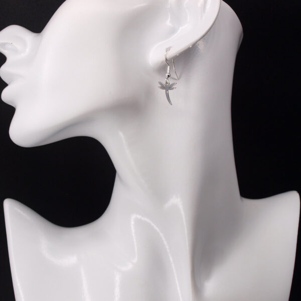 Boucles d'oreilles acier inoxydable libellule AI-231