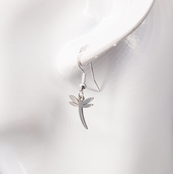 Boucles d'oreilles acier inoxydable libellule AI-231