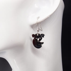 Boucles d'oreilles acier inoxydable koala AI-247