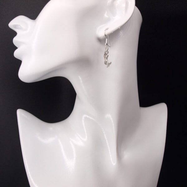 Boucles d'oreilles acier inoxydable sirène AI-250