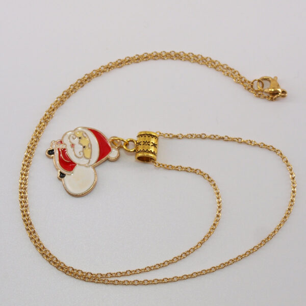 Collier acier inoxydable doré AIG-103