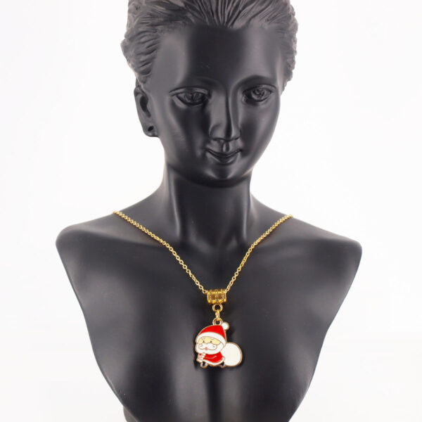 Collier acier inoxydable doré AIG-103