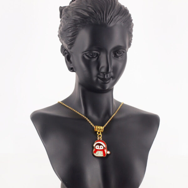 Collier acier inoxydable doré AIG-105