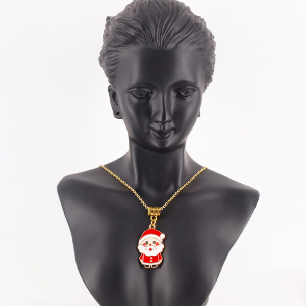 Collier acier inoxydable doré AIG-106