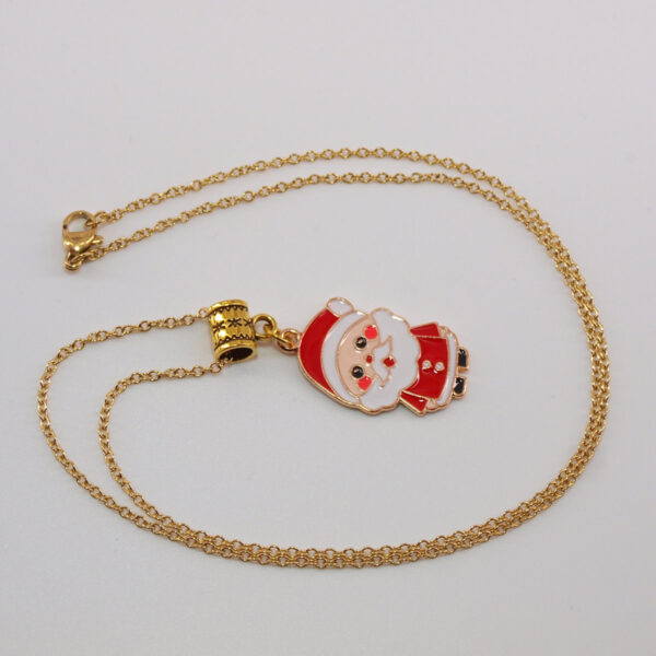 Collier acier inoxydable doré AIG-106