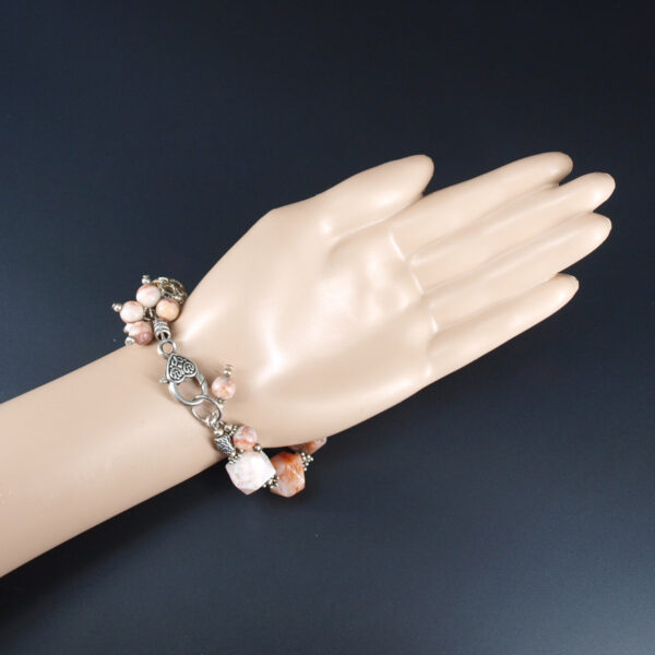 Bracelet agate marbré AG-104 – Image 3
