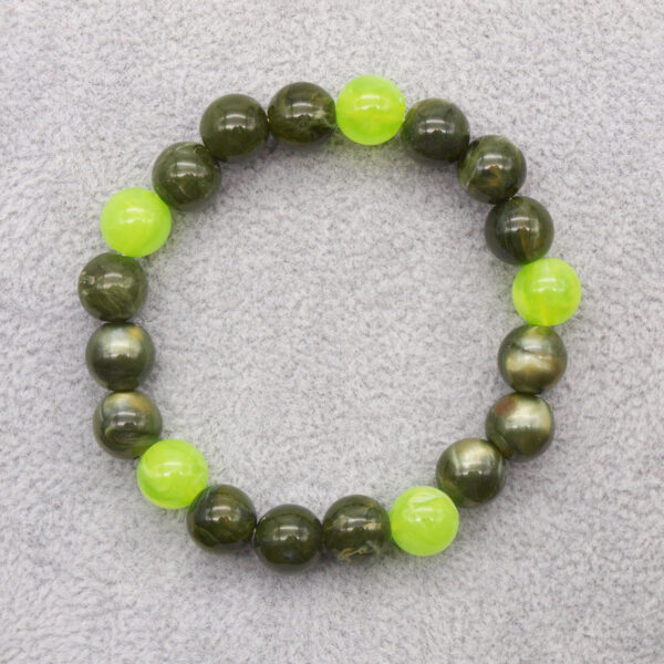 Bracelet agate verte AG-210