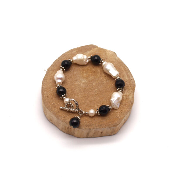 bracelet késhi onyx K-110