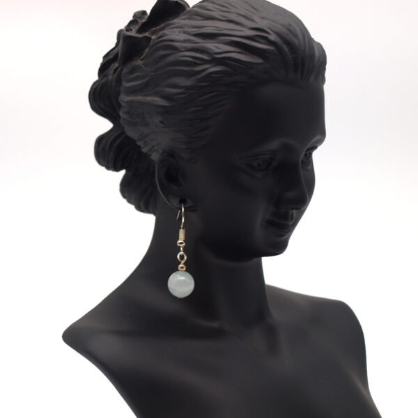 Boucles d'oreilles aigue-marine AM-102