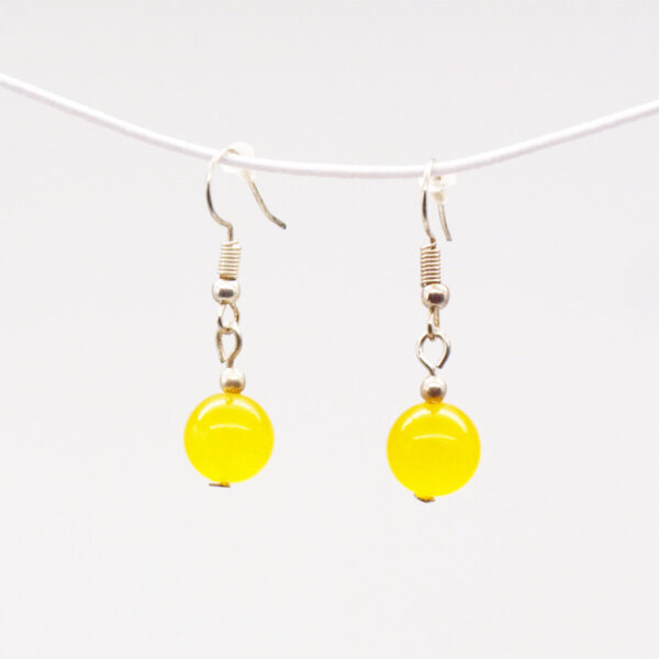 Boucles d'oreilles jade JA-100