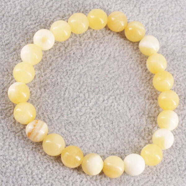 Bracelet jade jaune JD-201
