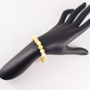 Bracelet jade jaune JD-201