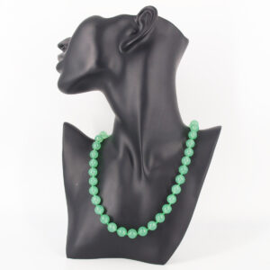 Collier jade vert JD-102
