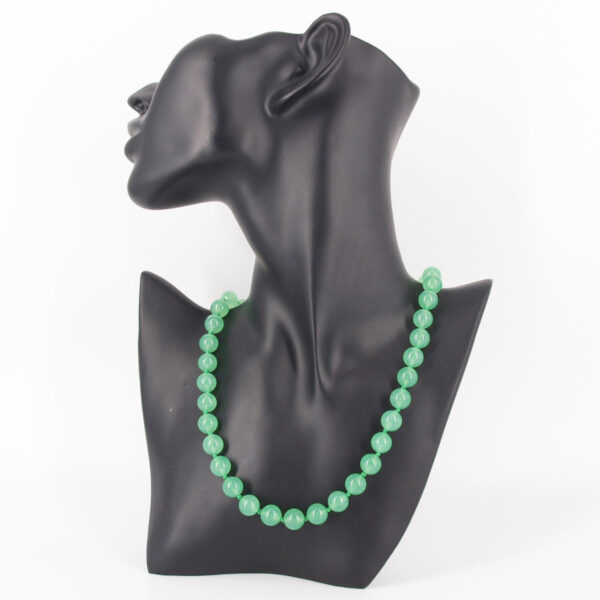 Collier jade vert JD-102