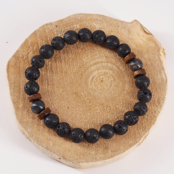 Bracelet pierre de lave LV-202