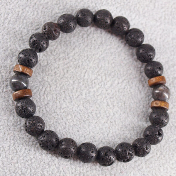 Bracelet pierre de lave LV-202