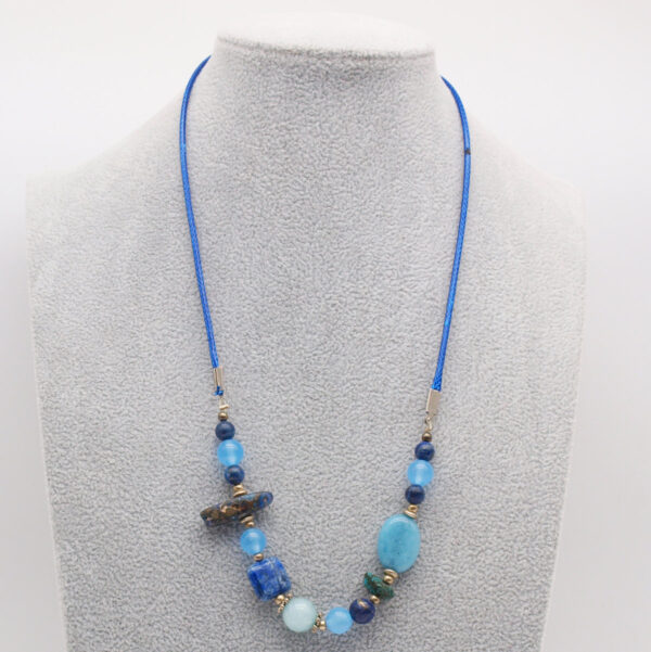 Collier lapis-lazuli LZ-102