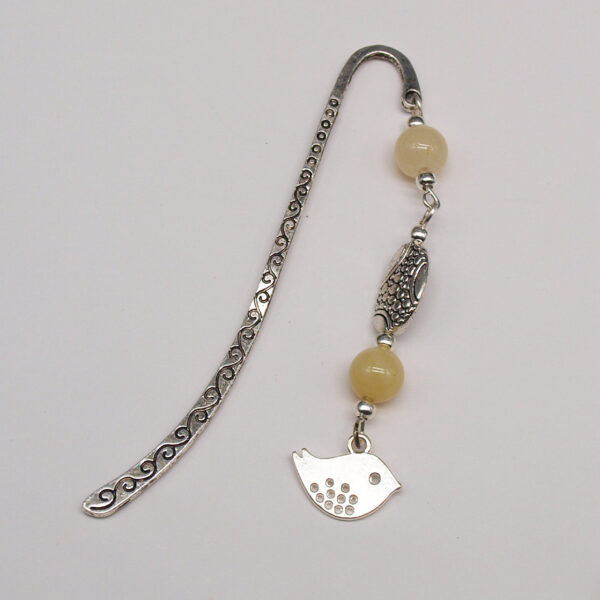 Marque-page agate orange MP-002