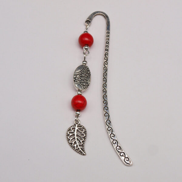 Marque-page howlite rouge MP-012