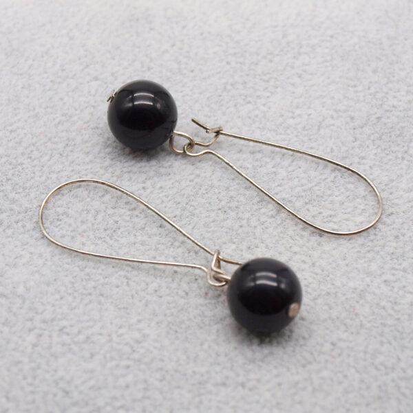 Boucles d'oreilles onyx OX-101