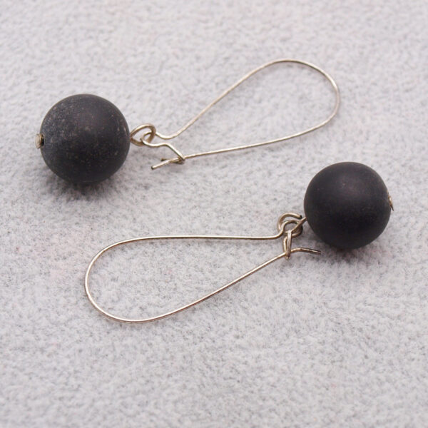 Boucles d'oreilles onyx OX-103