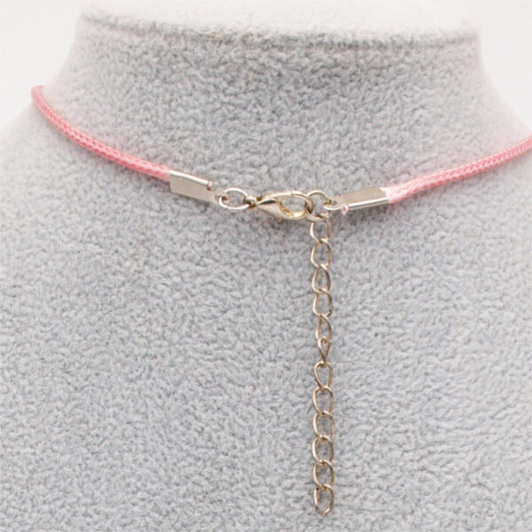 Collier quartz rose Q-100