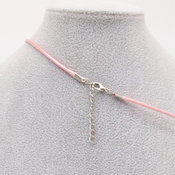 Collier quartz rose Q-102