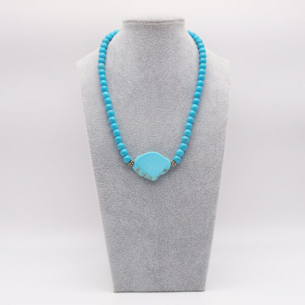 Collier turquoise T-101