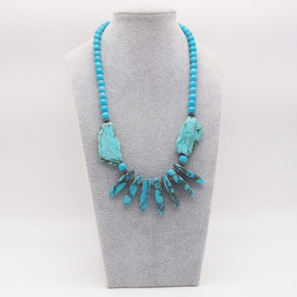 Collier turquoise T-104