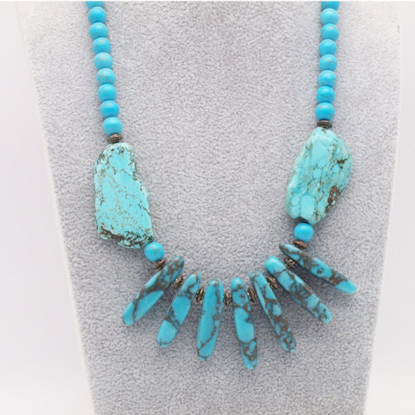 Collier turquoise T-104