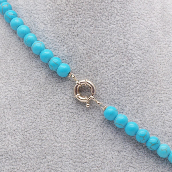 Collier turquoise T-104