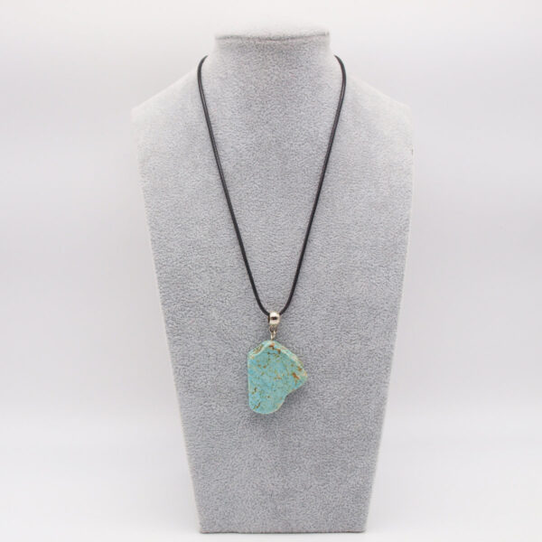 collier turquoise TC-102 43cm femme
