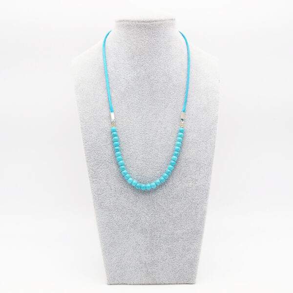 collier turquoise TC-104 52cm femme