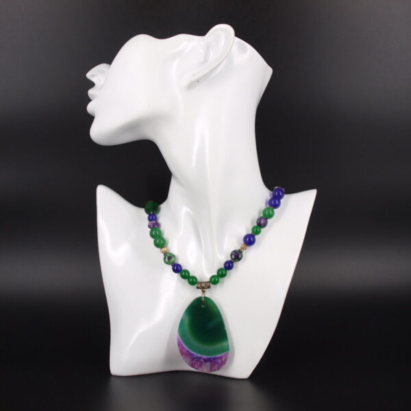 Collier agate AG-103