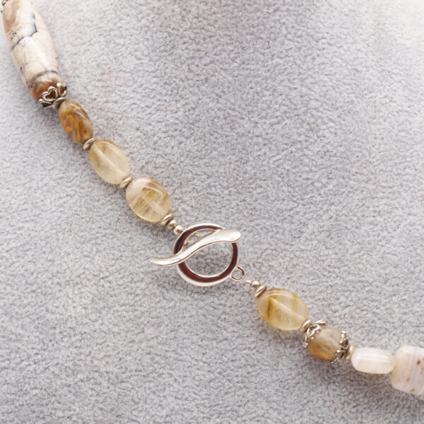 Collier agate AG-110