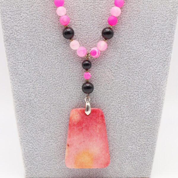 Collier agate AG-111