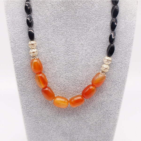 Collier agate AG-113