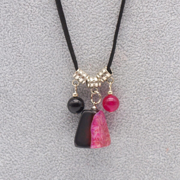 Collier agate AGC-101