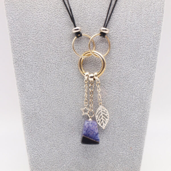 Collier agate AGC-103