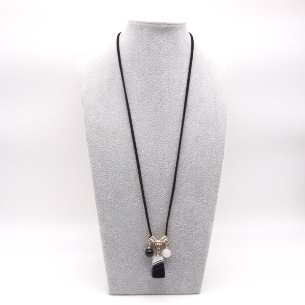 Collier agate AGC-105