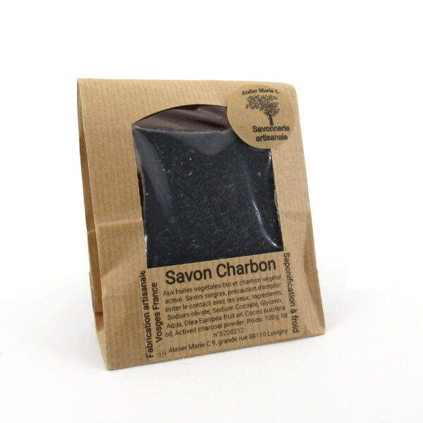 Savon Charbon désincrustant au charbon activé