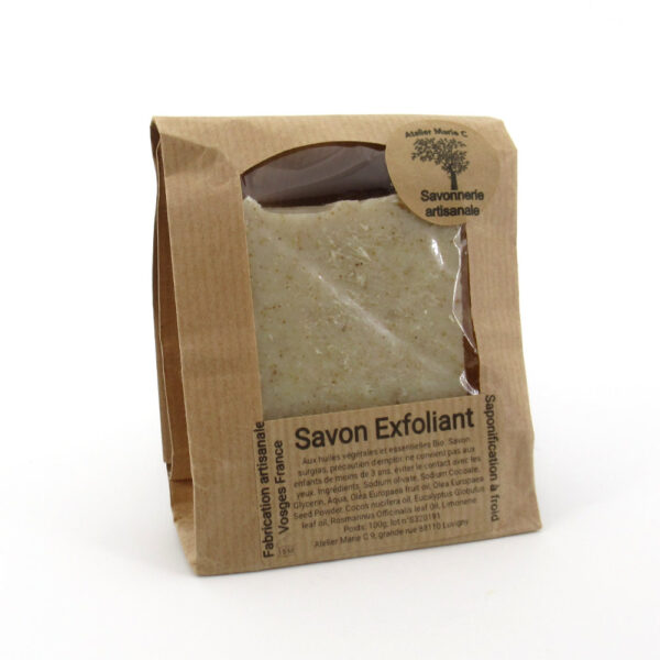 savon exfoliant